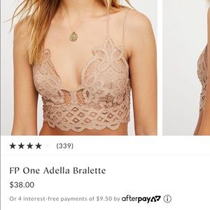 Free People Nude Adella Bralette